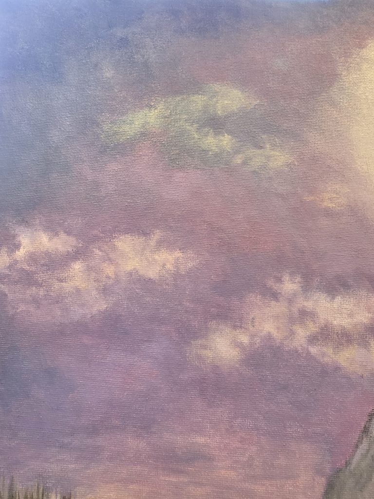 Painting Update – First Conceptual Piece